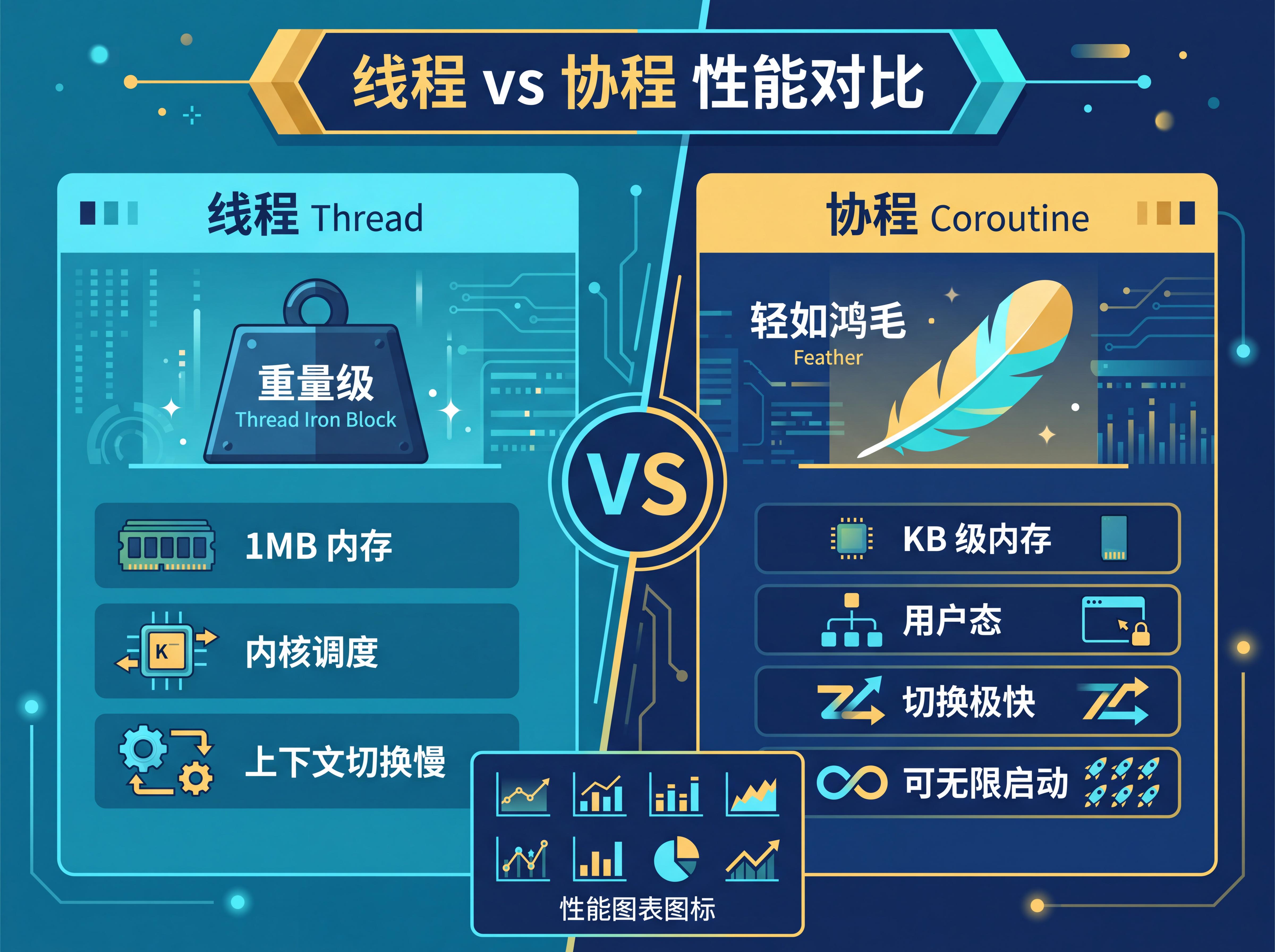 有了线程为什么还要协程?一个 JS 全栈开发者的深度解读