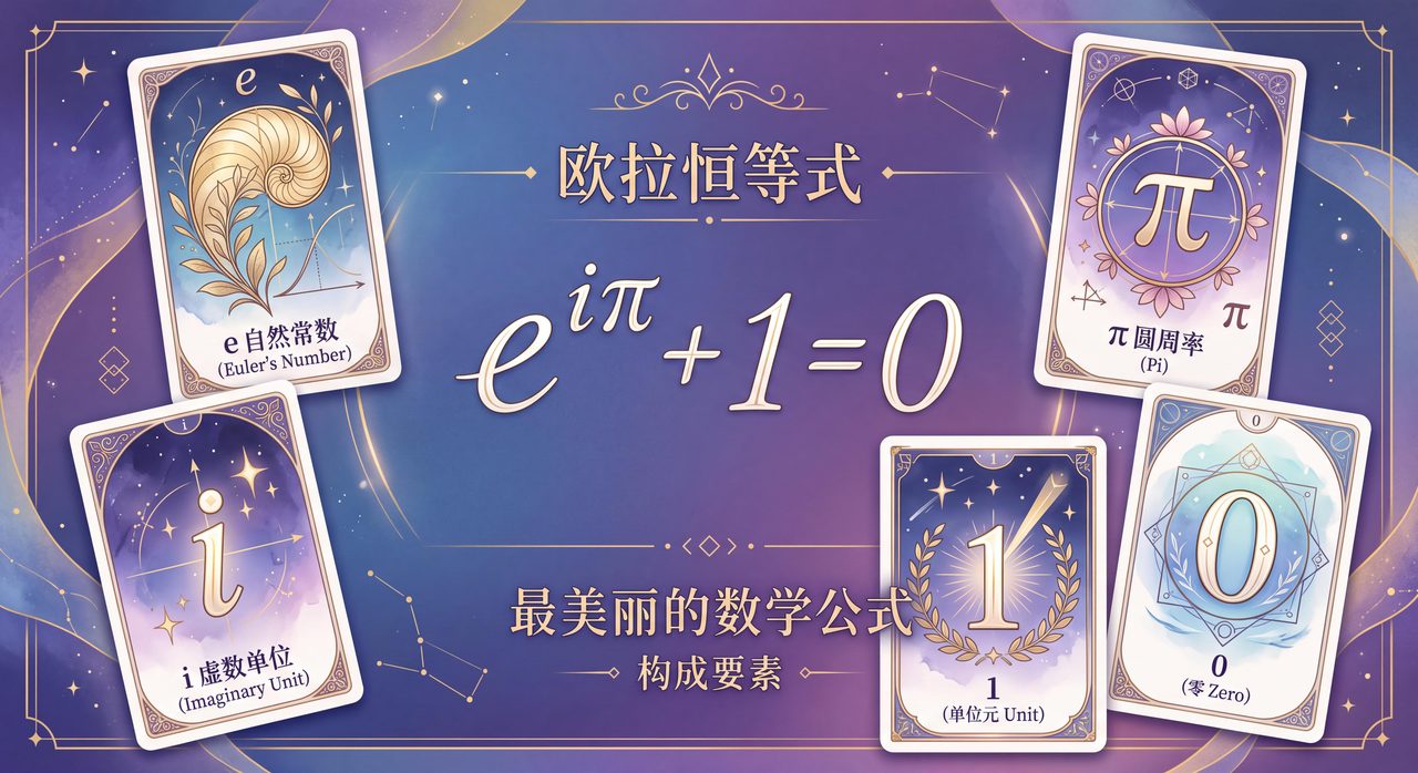 欧拉恒等式:为什么它被称为"最美数学公式"?