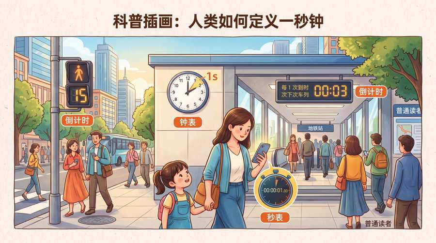 一秒钟到底有多长：定义一秒钟长度的历史演变