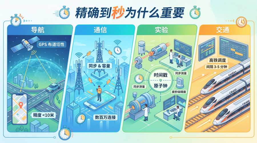 精确计时的现实应用