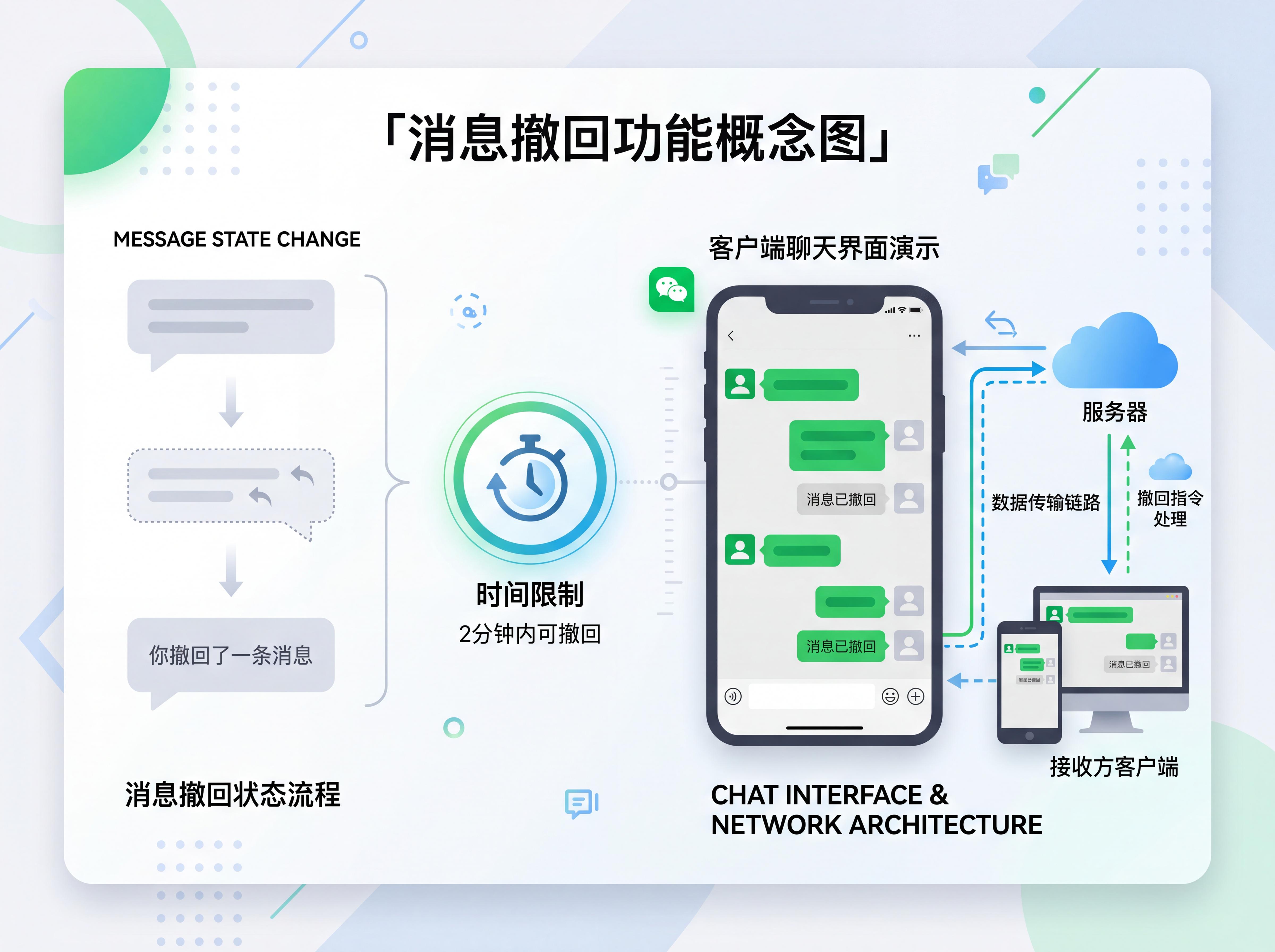 消息为什么能"撤回"?前端全栈开发者视角的 IM 撤回功能实现全解