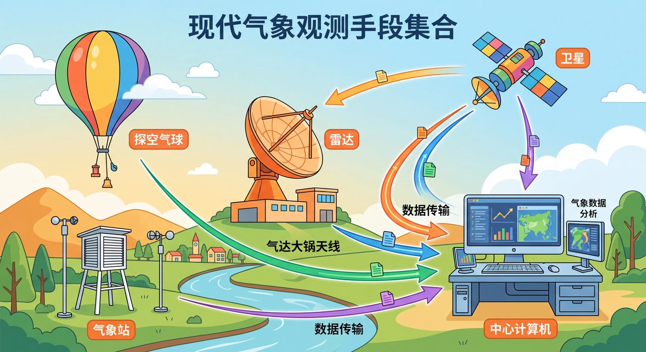 "降雨概率80%"里的这个80%，到底是怎么算出来的?
