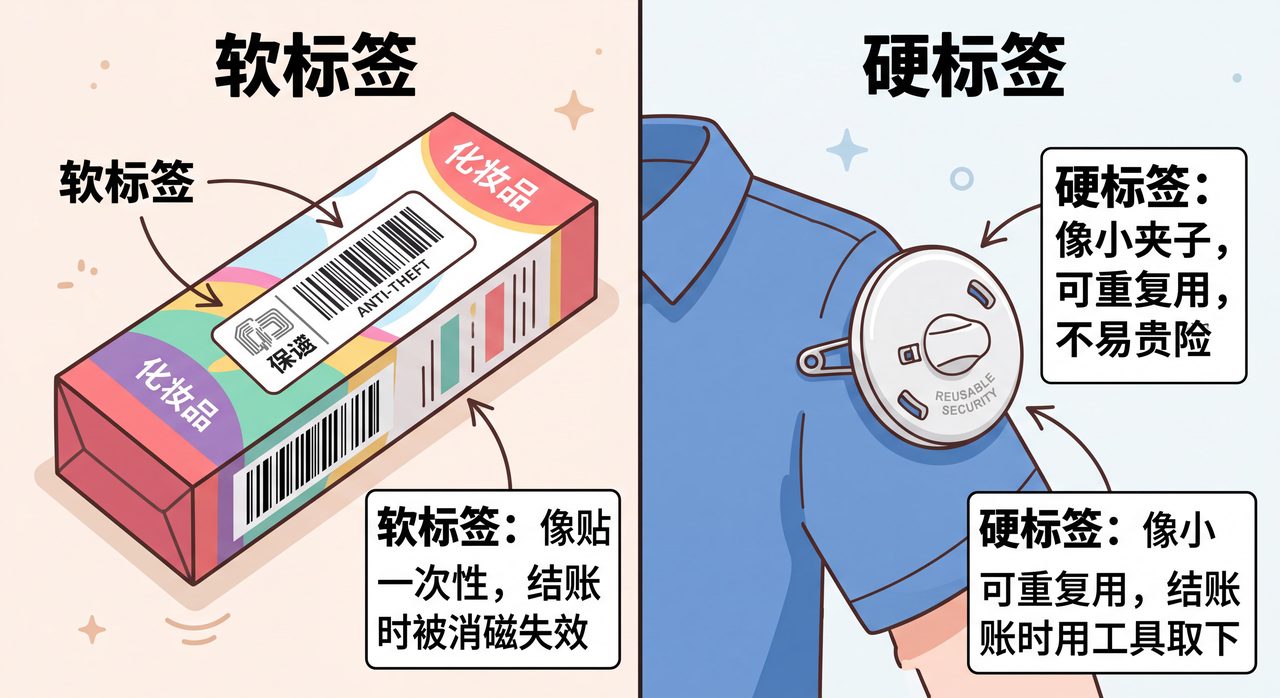 超市出口的防盗门，怎么就知道你有东西没结账？