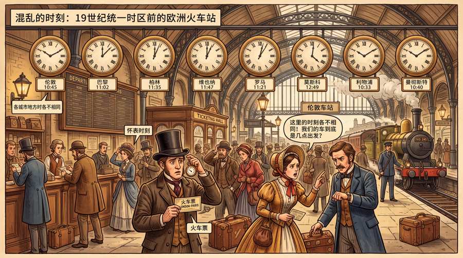 时区到底是谁发明的：为什么全球时间不能各过各的