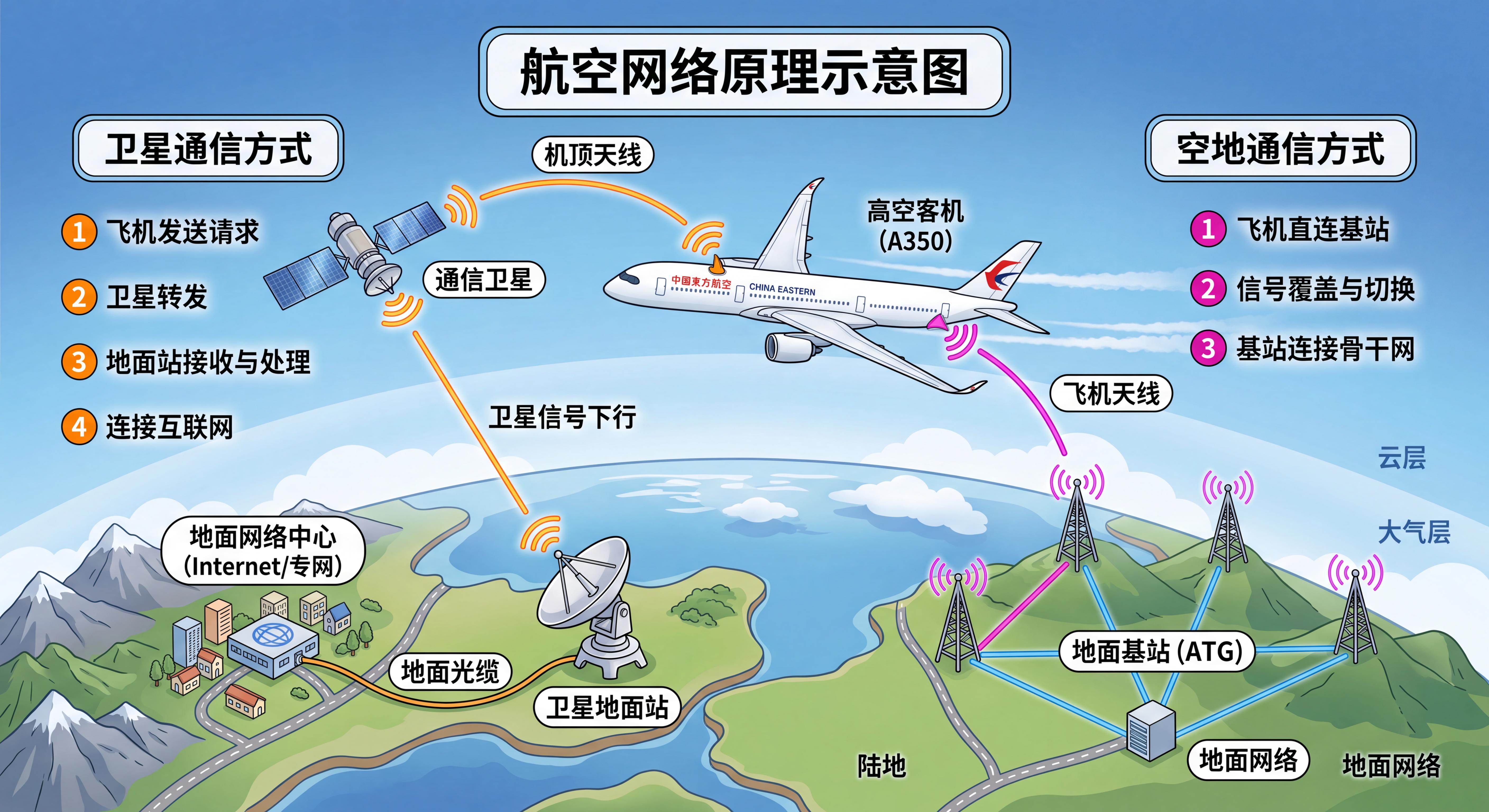 为什么飞机上网这么难？