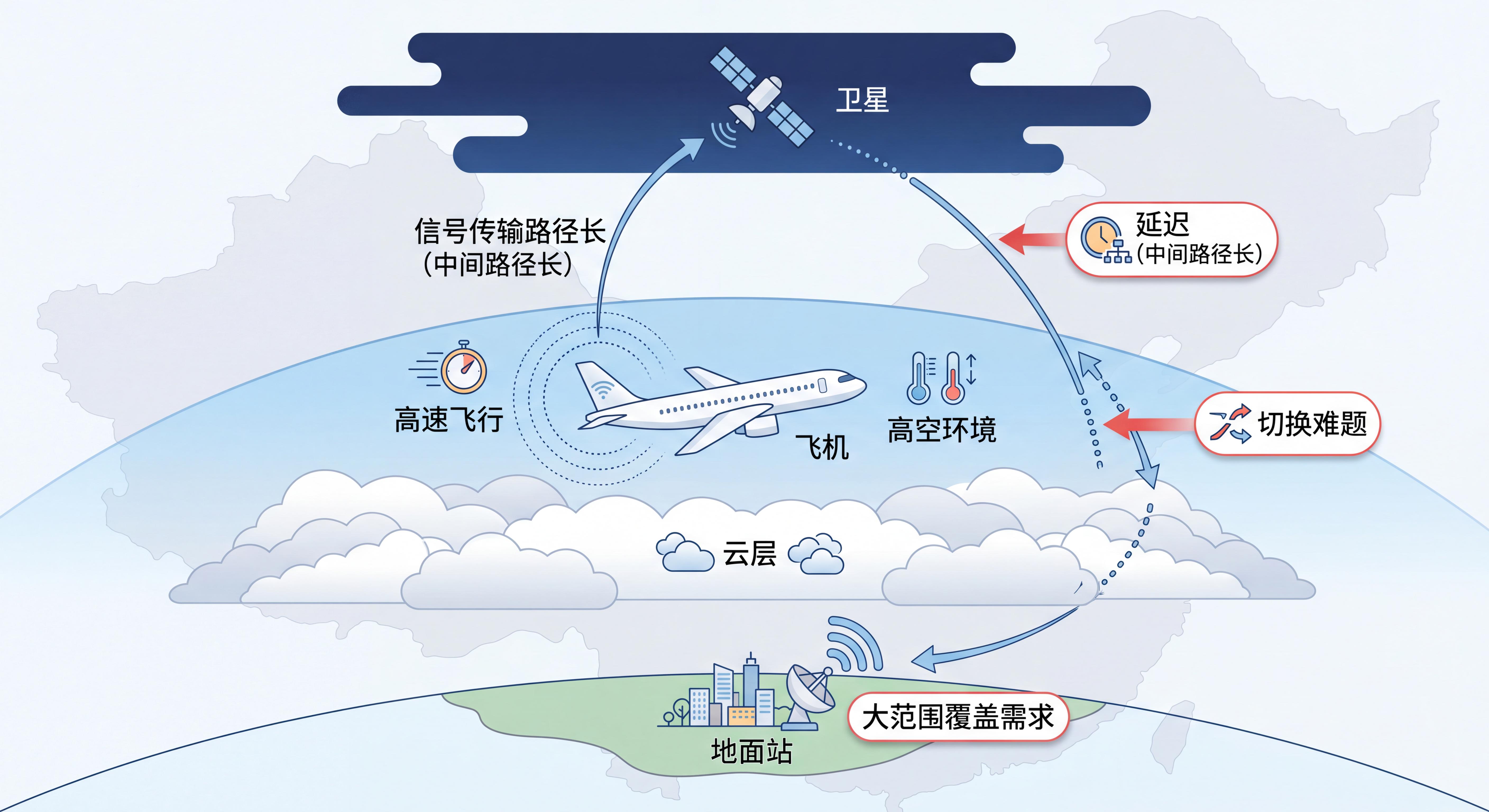 高空高速飞行带来的信号切换难题